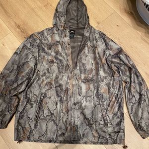 Natural gear soft shell rain jacket